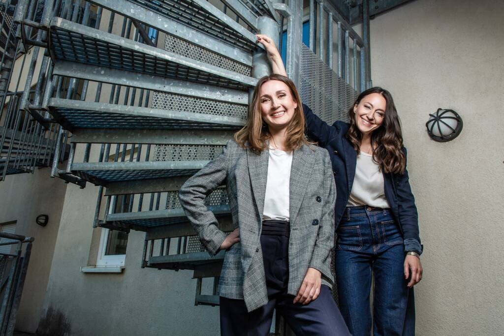 Sabine Zelm and Madeleine Yoran